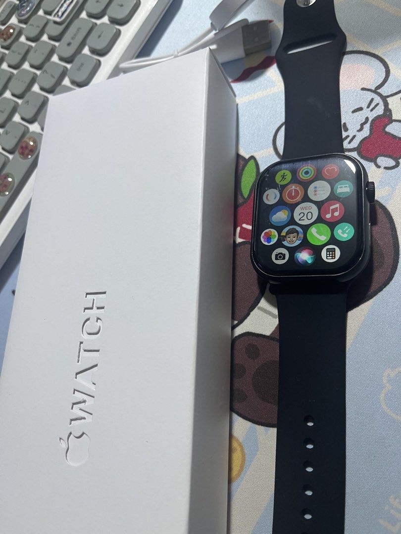 🍎 watch series 11 OEM (Category: Wearables & Smart Watches) located in San Jose del Monte. Submitted by leizyfatima (Listing ID 1470684552, Image 2). Description: Selling smart watch Only used it twice po, with screen protector and 1extra strap besides the one that is included in the box. Rfs: Not my style and badly need money. Message me po for questions. Willing to do meet up po around tondo, preferably Deca mall or pritil. Can do lalamove din
