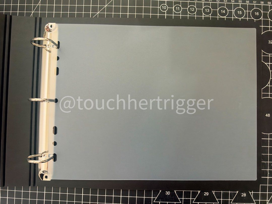 A5 Extra Wide D-Ring Binder for Photocards - Ringnote (Category: Stationery & School Supplies) located in Quezon City. Submitted by touchhertrigger (Listing ID 1470621411, Image 2). Description: 🔔 OFFERS LOWER THAN PRICES PROVIDED WILL BE TURNED DOWN 🔔 - 1 PIECE ONLY - brand new; ideal for 7P-8P collectors - comes w/ frosted board listed = available. prices = final. payo w/in 24 hours Please do not message if uncertain, not ready with the funds