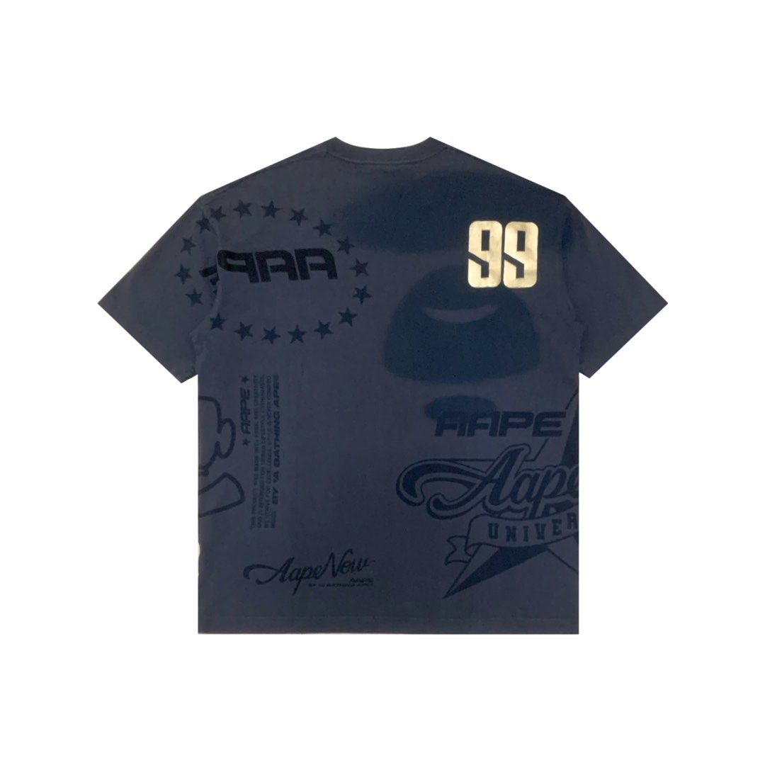 AAPE AOP TEE (Category: Tshirts & Polo Shirts ) located in Manila. Submitted by scarlett_hope (Listing ID 1470609201, Image 1). Description: A•PE DARK AOP TEE L: 28.5 W: 22 Color rate: 9.8/10 Condition: Excellent Price: 📩📩📩 📍Manila.