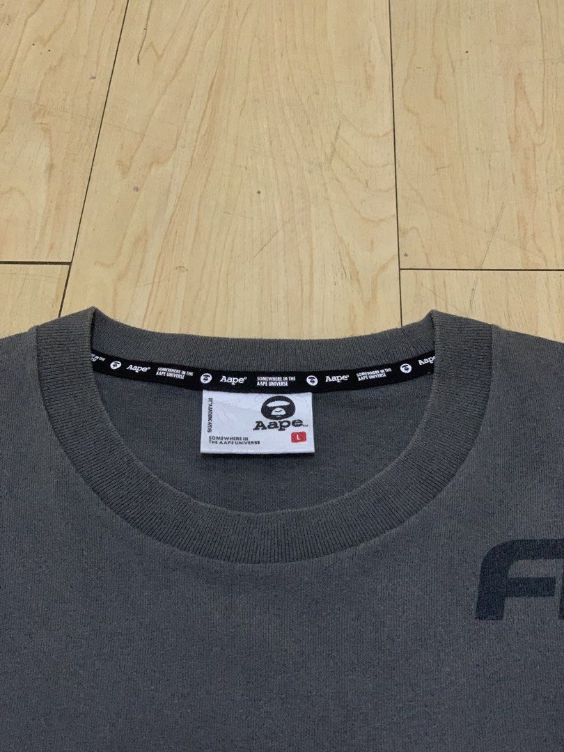 AAPE AOP TEE (Category: Tshirts & Polo Shirts ) located in Manila. Submitted by scarlett_hope (Listing ID 1470609201, Image 3). Description: A•PE DARK AOP TEE L: 28.5 W: 22 Color rate: 9.8/10 Condition: Excellent Price: 📩📩📩 📍Manila.