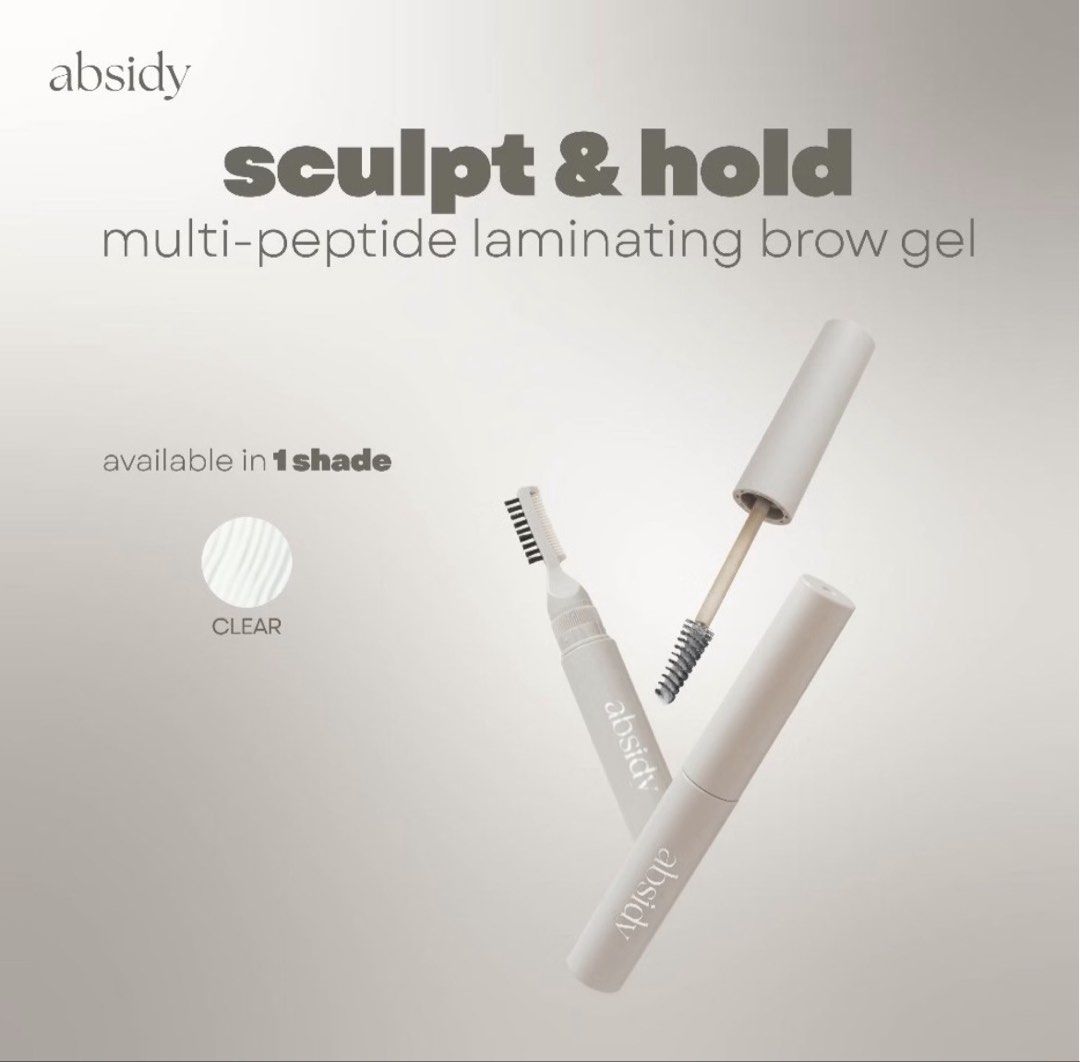 ABSIDY LAMINATING BROW GEL (Category: Makeup) located in Manila. Submitted by mjaneeeeeyy (Listing ID 1470616645, Image 2). Description: if I am unable to reply, please send me a message here: 0936-0555-793 °❀⋆.ೃ࿔*:･ ✩₊˚.⋆☾⋆⁺₊✧ ABSIDY SCULPT & HOLD LAMINATING BROW GEL SRP: ₱395 SELLING: ₱275 🌸 brand new & authentic 🌸 just opened for picture purpose only 🌸 visit my profile for other makeups & skincare available onhand 📍Tondo, Manila MOP: Gcash