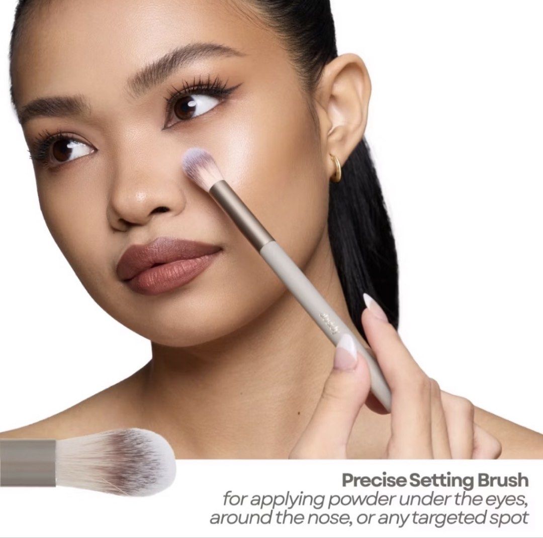 ABSIDY PRECISE SETTING BRUSH (Category: Makeup) located in Manila. Submitted by mjaneeeeeyy (Listing ID 1470618793, Image 2). Description: if I am unable to reply, please send me a message here: 0936-0555-793 °❀⋆.ೃ࿔*:･ ✩₊˚.⋆☾⋆⁺₊✧ ABSIDY PRECISE SETTING BRUSH SRP: ₱259 SELLING: ₱155 🌸 brand new & authentic 🌸 just opened for picture purpose only 🌸 visit my profile for other makeups & skincare available onhand 📍Tondo, Manila MOP: Gcash | Mariban