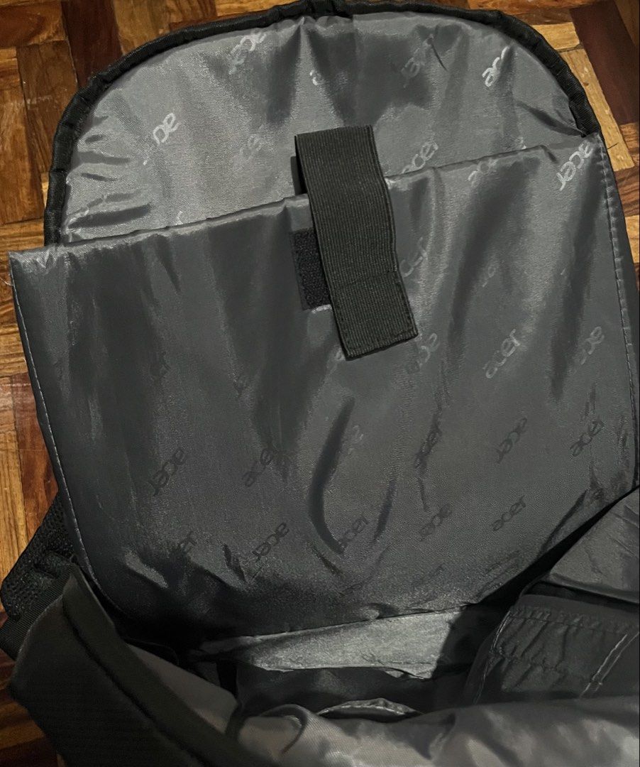 Acer “Backpack” (Black)/ Authentic (100%) by Acer / MultiCompartmental (Category: Backpacks) located in Quezon City. Submitted by pwrproductions (Listing ID 1470577795, Image 2). Description: Laptop Compartment, Front Compartment, (100%) authentic by Acer..