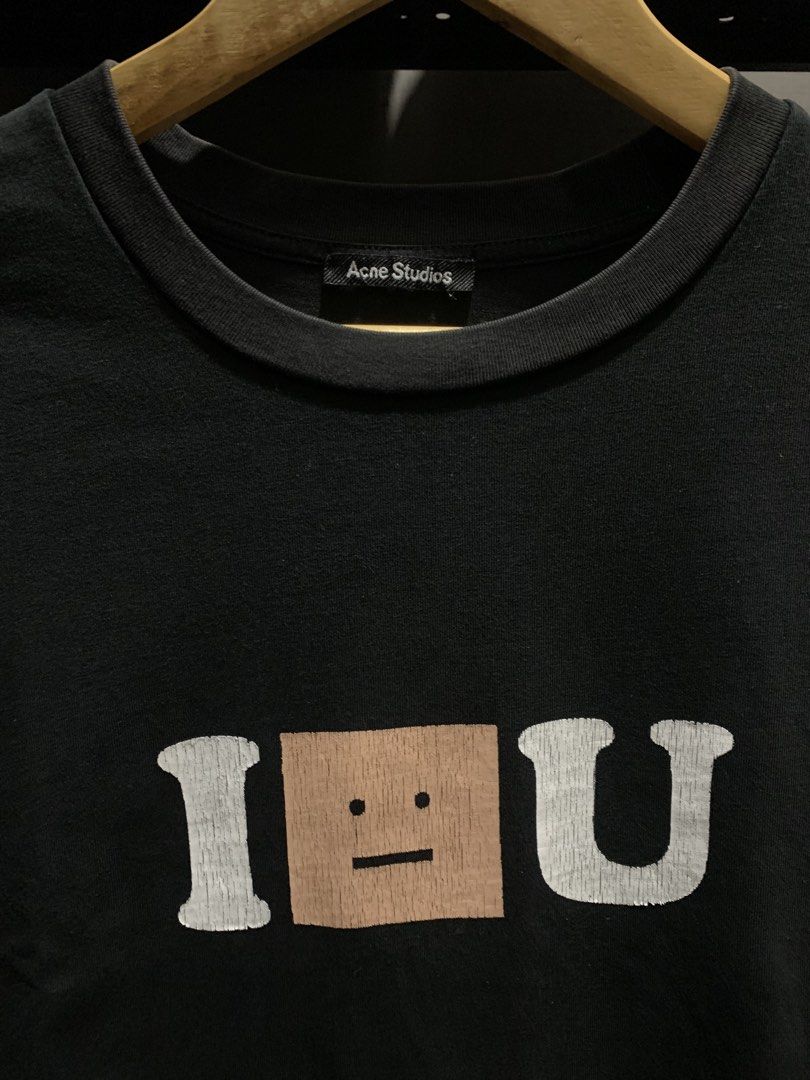 Acne Studios Face Logo Black T-Shirt Size L (Category: Tshirts & Polo Shirts ) located in Manila. Submitted by consencino97571 (Listing ID 1470652192, Image 1). Description: Acne studios Size xl 23-29 Heavy cotton Issue hairlines not visible .