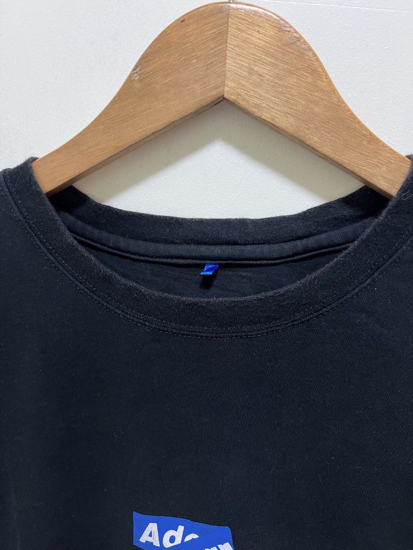 Ader Black Shirt (Category: Formal Shirts) located in Manila. Submitted by thriftpoint99 (Listing ID 1470724916, Image 2). Description: 22.5x28 Super minimal hairline at print Excellent condition.