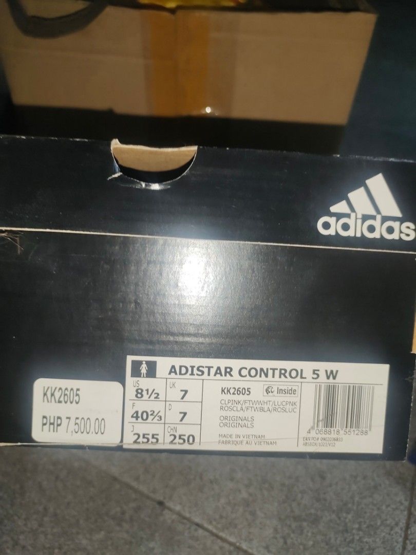 Adidas Adistar Control 5 W Care Bears Pink (Category: Sneakers) located in Manila. Submitted by arniegay (Listing ID 1470567191, Image 2). Description: - Brand: Adidas x Care Bears - Model: Adistar Control 5 - Color: Pink with white laces - Size: US 8.5 / UK 7 / FR 40 2/3 - Condition: Comes in original shoebox rfs: needs bigger size selling g very low .