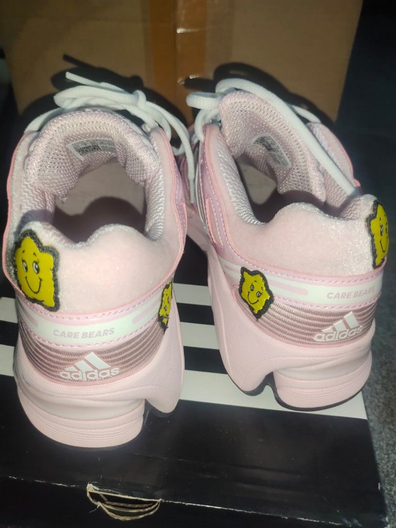 Adidas Adistar Control 5 W Care Bears Pink (Category: Sneakers) located in Manila. Submitted by arniegay (Listing ID 1470567191, Image 3). Description: - Brand: Adidas x Care Bears - Model: Adistar Control 5 - Color: Pink with white laces - Size: US 8.5 / UK 7 / FR 40 2/3 - Condition: Comes in original shoebox rfs: needs bigger size selling g very low .