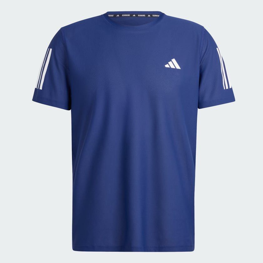 Adidas Blue Own The Run Tee (Category: Activewear) located in San Fernando. Submitted by louluntian (Listing ID 1470658760, Image 1). Description: Width = 24inch, Length = 31inch 𝐂𝐨𝐧𝐝𝐢𝐭𝐢𝐨𝐧: Needs washing | No issues 𝐋𝐨𝐜𝐚𝐭𝐢𝐨𝐧: Pampanga 𝐌𝐎𝐏: GCASH Only 𝐂𝐨𝐮𝐫𝐢𝐞𝐫: Lalamove | J&T Express (Shipping fee c/o buyer) .
