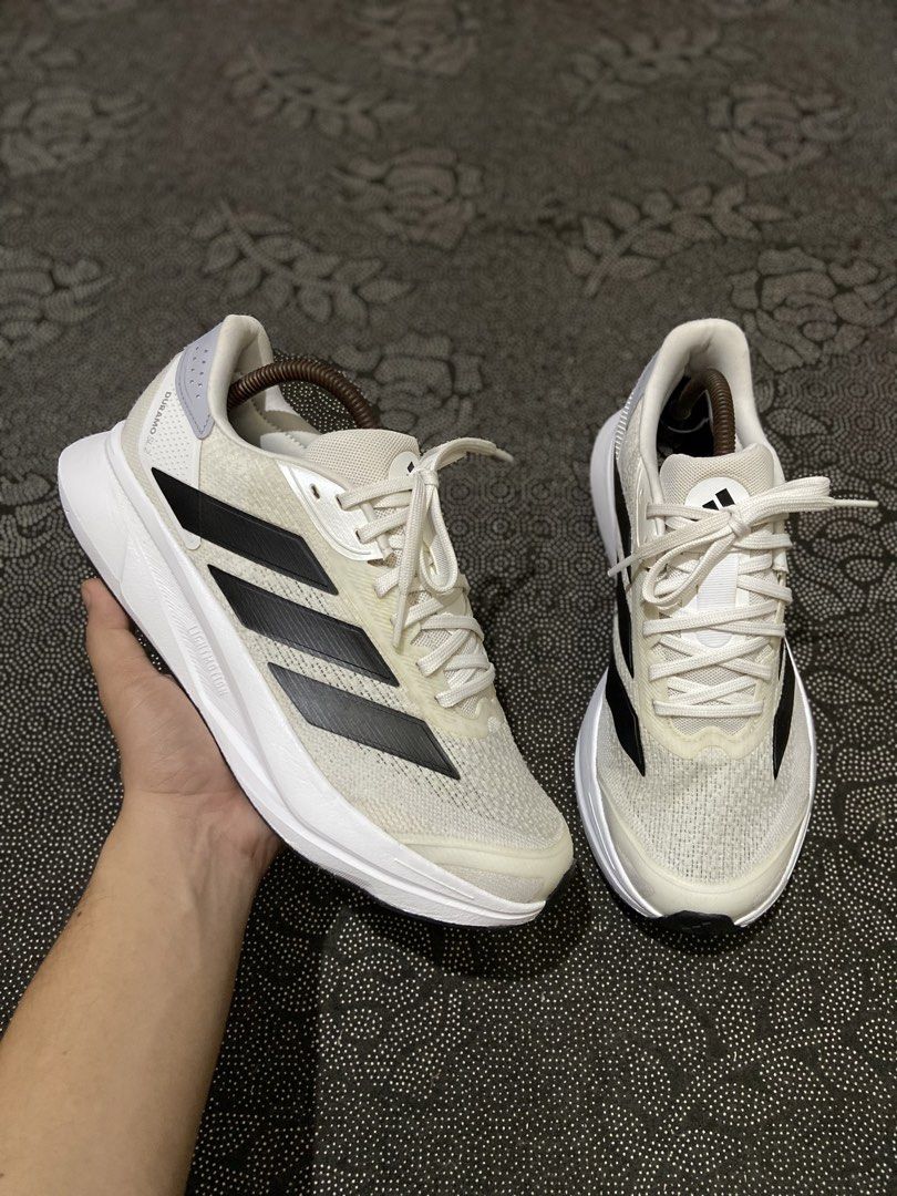 Adidas Duramo SL2 Cloud White Black🔥 (Category: Sneakers) located in Liloan. Submitted by kjsneaks (Listing ID 1470562220, Image 2). Description: WTS‼️ Size 9 men, 27cm Original Excellent condition Sign of usage, insole logos still intact Can do shipping nationwide Dm📥.