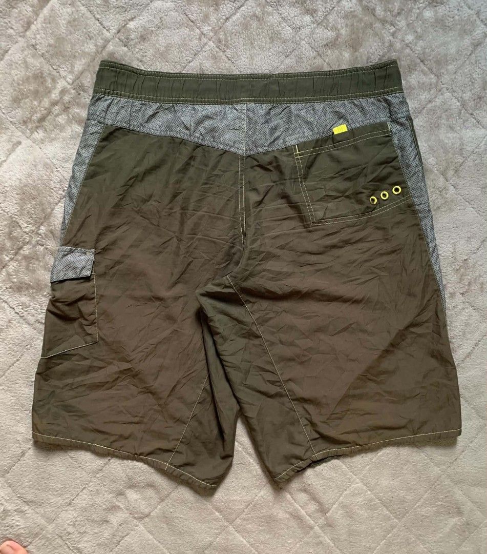 Adidas Olive Green Board Shorts with Yellow Drawstring (Category: Swim Trunks & Board Shorts) located in Sorsogon. Submitted by sell_triftv2 (Listing ID 1470693844, Image 2). Description: ADIDAS surf board short ‎ ‎📏size(inches) ‎Waist:36 ‎Length:22.5 ‎ ‎Condition:9/10 ‎Color rate:10/10 ‎issue:medyu may himulmol yung lace ‎ ‎🏷️price:450php ‎ ‎📍MOP ‎payment first/no COD!! ‎gcash payment ‎J&T/meet up ‎ ‎📌dm me or comment mine for purchasement ‎
