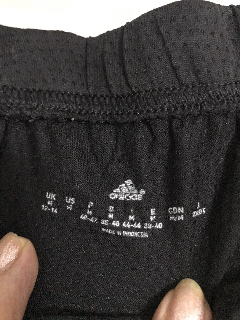 Adidas Running Short (Category: Activewear) located in Manila. Submitted by freshlemon58885 (Listing ID 1470568084, Image 3). Description: Med on tag but best fit to Large Made in Indonesia .