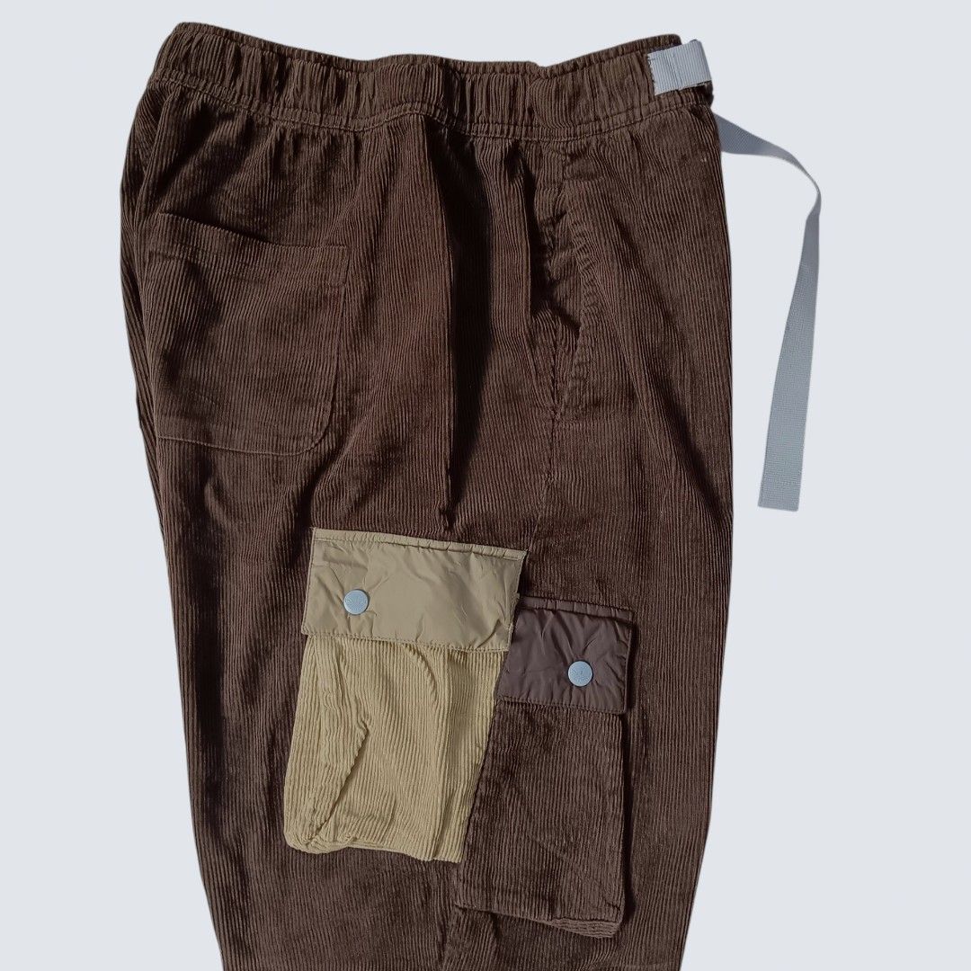 Adidas Side Pockets Cords Pants (Category: Luxury Apparel) located in Davao. Submitted by thriftbuddy (Listing ID 1470593473, Image 3). Description: waistline 30-34 length 35.5" leg opening 7.5" excellent near new 9.5/10 colorate minimal tiny dots see photos for details still presentable to wear.