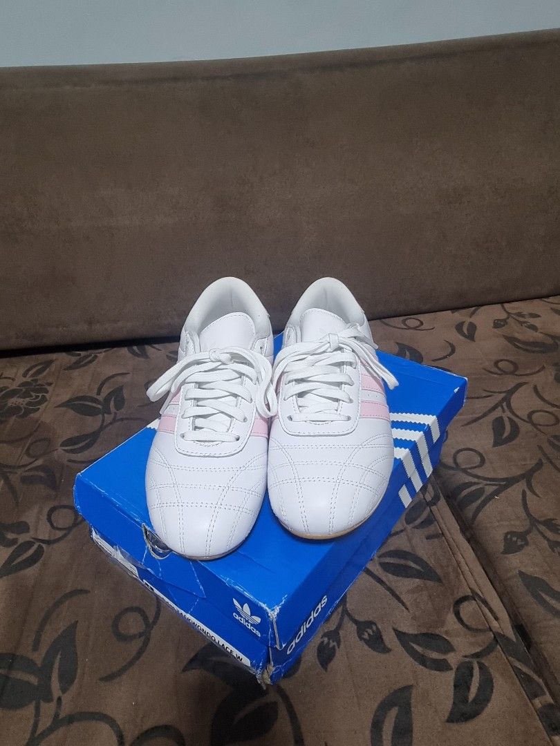 Adidas taekwondo lace (Category: Sneakers) located in Baguio. Submitted by youngdolphin-34ab (Listing ID 1470650807, Image 1). Description: - size 37 euro womens, 6 1/2 US (please disregard sizing here wala po kasi option to put my size - bought at Zalora - never been used/brand new - with box - Baguio based but can ship nationwide.