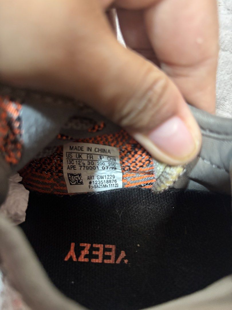 ADIDAS YEEZY size 13 (Category: Babies & Kids Fashion) located in Quezon City. Submitted by sassy1816 (Listing ID 1470619433, Image 3). Description: .