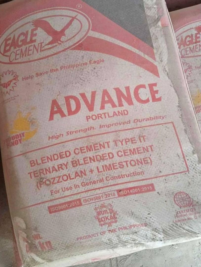 advance cement Specs: eagle brand (Category: Everything Else Others) located in Manila. Submitted by joeyroque09 (Listing ID 1470570401, Image 1). Description: advance cement Specs: eagle brand.