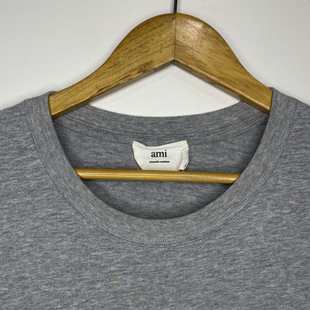 AMI Short Sleeve Embroidered Logo (Category: Announcements) located in Marikina City. Submitted by aalibabyy (Listing ID 1470616388, Image 3). Description: AMI Short Sleeve Embroidered Logo Size: Medium Length: 27" Width: 20" No Issue Excellent Condition ₱850.