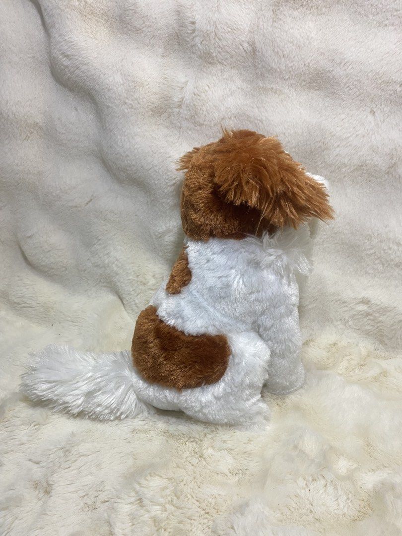 Amuse’ Spaniel dog plush (Category: Plushies & Soft Toys) located in Kalibo. Submitted by ollie_stuffshop (Listing ID 1470694806, Image 2). Description: 30cm x 17cm Before you send your inquiries: ❗️Last Price is already posted ❗️Manage your expectations, WYSIWYG ❗️May need washing ❗️Dropoff is every Wednesday & Sunday.