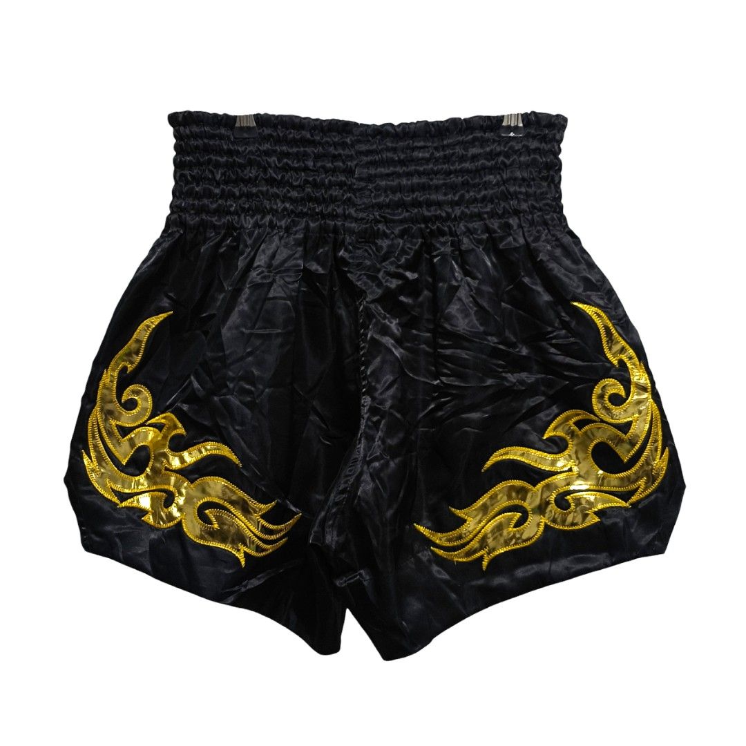 AnotherBoxer Muay Thai Boxing Shorts Black (Category: Shorts) located in Angeles City. Submitted by thriftrawph (Listing ID 1470721294, Image 3). Description: - official anotherboxer product from thailand excellent condition (no issues) color rate: 10/10 size: S-XL waist: 26-38 length: 15.5 available thru dm [<3] please ensure the item fits you or the recipient. color may vary slightly due to lighting. refunds/returns accepted only for valid reas
