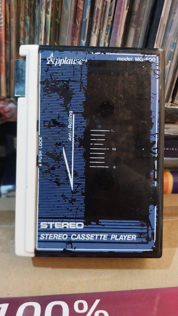 APPLAUSE STERO CASSETTE PLAYER (MODEL MG-600) (Category: Portable Music Players) located in Manila. Submitted by johnlloyde94343 (Listing ID 1470567732, Image 1). Description: APPLAUSE STERO CASSETTE PLAYER (MODEL MG-600) Good working condition With free double AA batteries (Energizer) Made in Japan Chat me for more pictures and details :)).