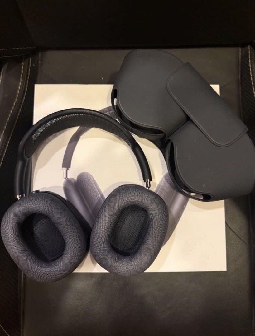 Apple AirPods Max Space Grey with Case and Box, Audio, Headphones ...