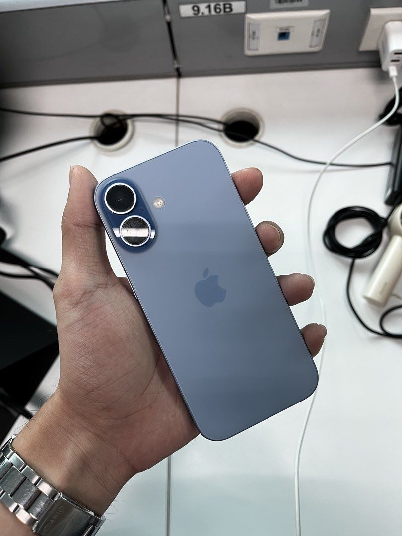 Apple iPhone 17 Blue - Smartlocked (Category: iPhone 17 Series) located in Mandaluyong City. Submitted by leankkkk (Listing ID 1470676966, Image 1). Description: - Condition: 100% working, no issues, normal daily use - Status: Factory reset and ready for the next owner - Reason for selling: Upgrading phone Smartlocked 90% battery Health Still in warranty Nov 24 .