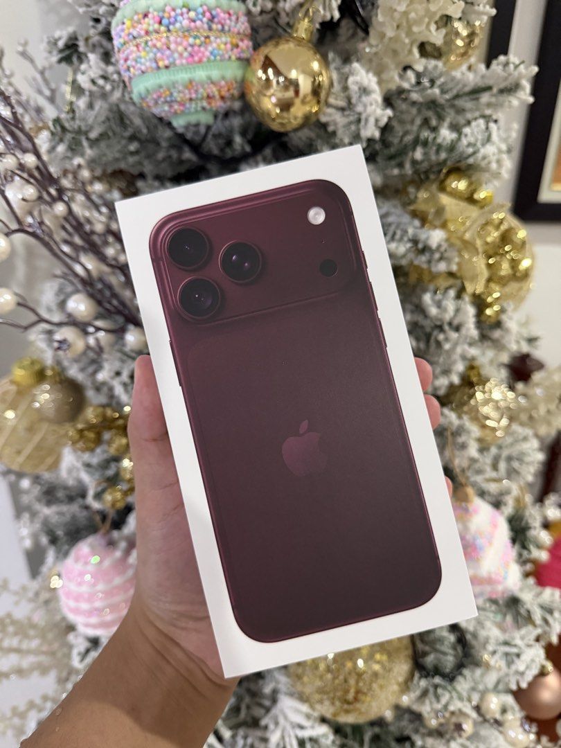 Apple iPhone 18 Pro Max Burgundy (Category: iPhone 18 Series) located in Caloocan City. Submitted by acvalloyas (Listing ID 1470607724, Image 1). Description: - Item: iPhone Box (Burgundy Edition) - Condition: Brand new, factory-sealed in original white packaging - Status: Unopened and untouched - Perfect for: Phone upgrade or holiday gift - Meetup or shipping options available—message for details!.
