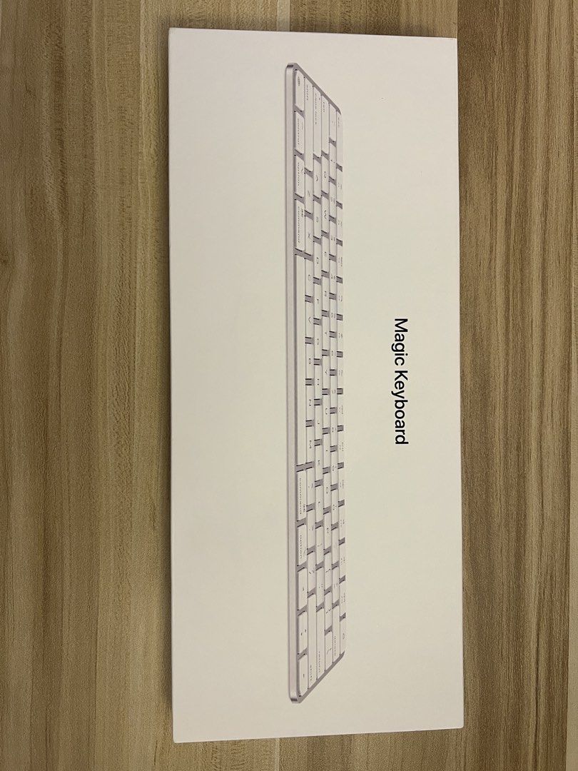 Apple Magic Keyboard USB-C - Brand New (Category: Computer Keyboard) located in Paranaque City. Submitted by closetcore (Listing ID 1470692217, Image 2). Description: - Brand: Apple - Model: Magic Keyboard with USB-C port - Layout: US English - Condition: Brand new, unopened box, factory-sealed with pull tabs intact - Color: White - Inclusions: Original packaging and cable - unopened.