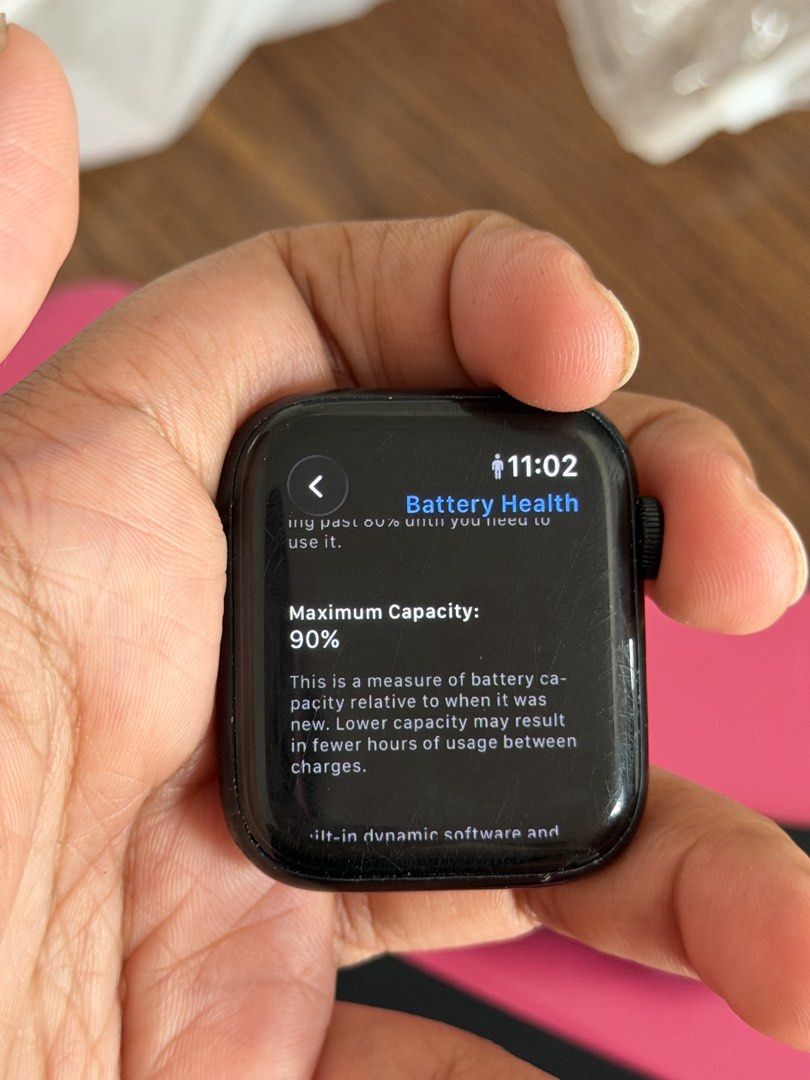 APPLE WATCH SE 44MM GPS (Category: Other Gadgets) located in Manila. Submitted by seconddripph (Listing ID 1470578913, Image 2). Description: ✅ 90% Battery Health ✅ Includes 2 straps & original charger ⚠️ With visible screen scratches (see photos) 💰 Price: ₱5,500 negotiable 📩 PM if interested! Sure buyers only. 🔥 📍 Location: Calamba, Laguna .