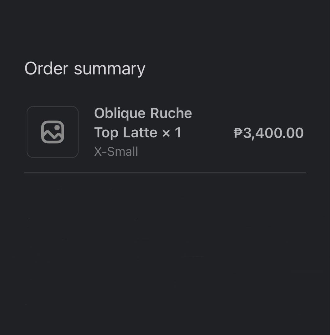 Araw Oblique Ruche Top Latte X-Small (Category: Sleeveless) located in Makati City. Submitted by cherryblossomcloset (Listing ID 1470664805, Image 2). Description: - Araw oblique ruche top - Color: Latte - Size: XS - Original Price: ₱3,400 (receipt included) - Like new, only used once - RFS: color just doesn't look good w/ my skin tone - top is actually v cute and comfy.