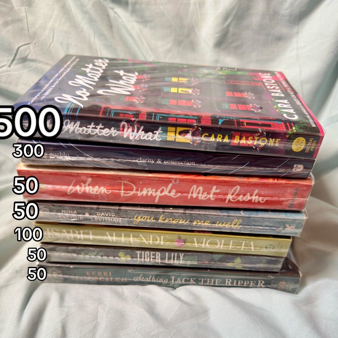 ASSORTED BOOKS, MANGA, MANHWA (Category: Storybooks) located in Taguig. Submitted by wtfprkjm (Listing ID 1470719554, Image 1). Description: loc: taguig mop: qr mod: j&t.