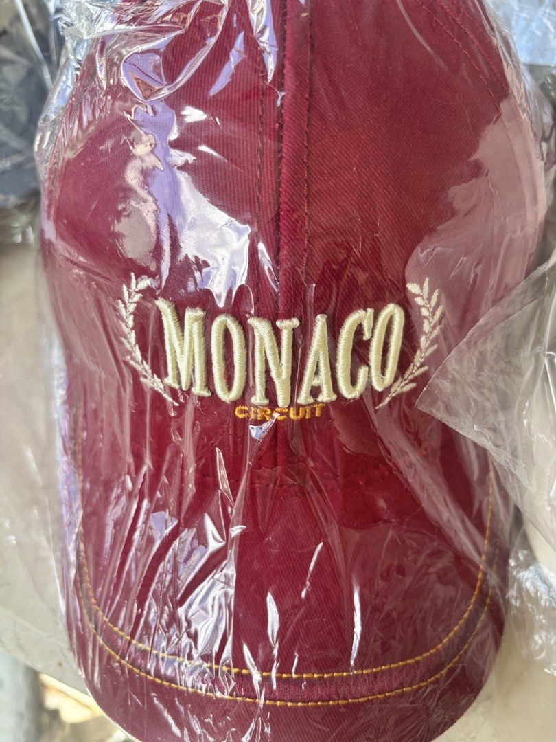 Assorted embroidered embroidered dad caps caps (Category: Caps & Hats) located in Antipolo. Submitted by annesmarket (Listing ID 1470572699, Image 3). Description: Bundle of assorted embroidered baseball caps. Designs include Out of Office, Monaco Circuit, In My Element, and Racquet Club. Various colors like black, maroon, khaki, and beige/grey. All still sealed in original plastic packaging. Great variety for daily wear or gifting..