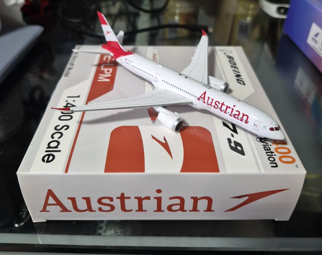 Austrian Airlines Boeing 787-9 1:400 Scale Model, Toys & Collectibles ...