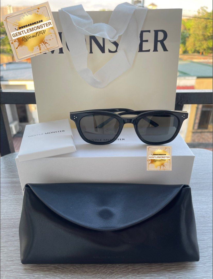 Authentic Gentle Monster - Noho 01 (2025 packaging) (Category: Sunglasses & Eyewear) located in Pasig City. Submitted by gentlemonsterph (Listing ID 1470572933, Image 3). Description: Authentic GENTLE MONSTER - Noho 01 🎁Comes complete set packaging (Same in store & online) 🎫with CODE PiNk 🧾with Gift Invoice Receipt 🇰🇷Guaranteed Original 📦Free International shipping 🎥All Brand new and actual photos/videos posted 𝐃𝐈𝐒𝐂𝐋𝐀𝐈𝐌𝐄𝐑: We are
