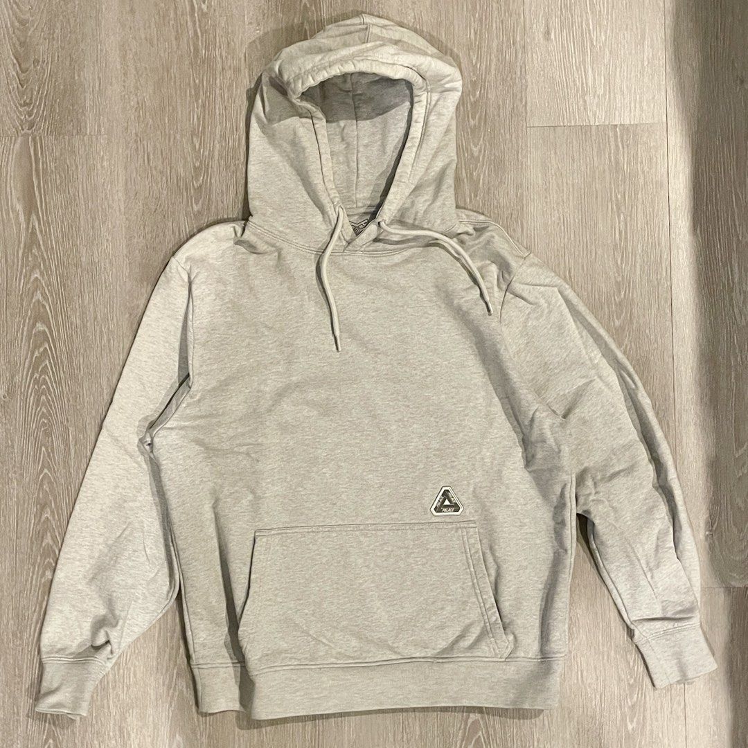 Authentic Palace hoodie (Category: Coats, Jackets and Outerwear) located in Marikina City. Submitted by menggufinds (Listing ID 1470646102, Image 1). Description: For Sale: Palace Skateboard hoodie Color: grey/ oat Condition: 9/10 *item is orginial but was resized Size: on tag XL but fits like an M Dimensions: L: 26in W: 23in.