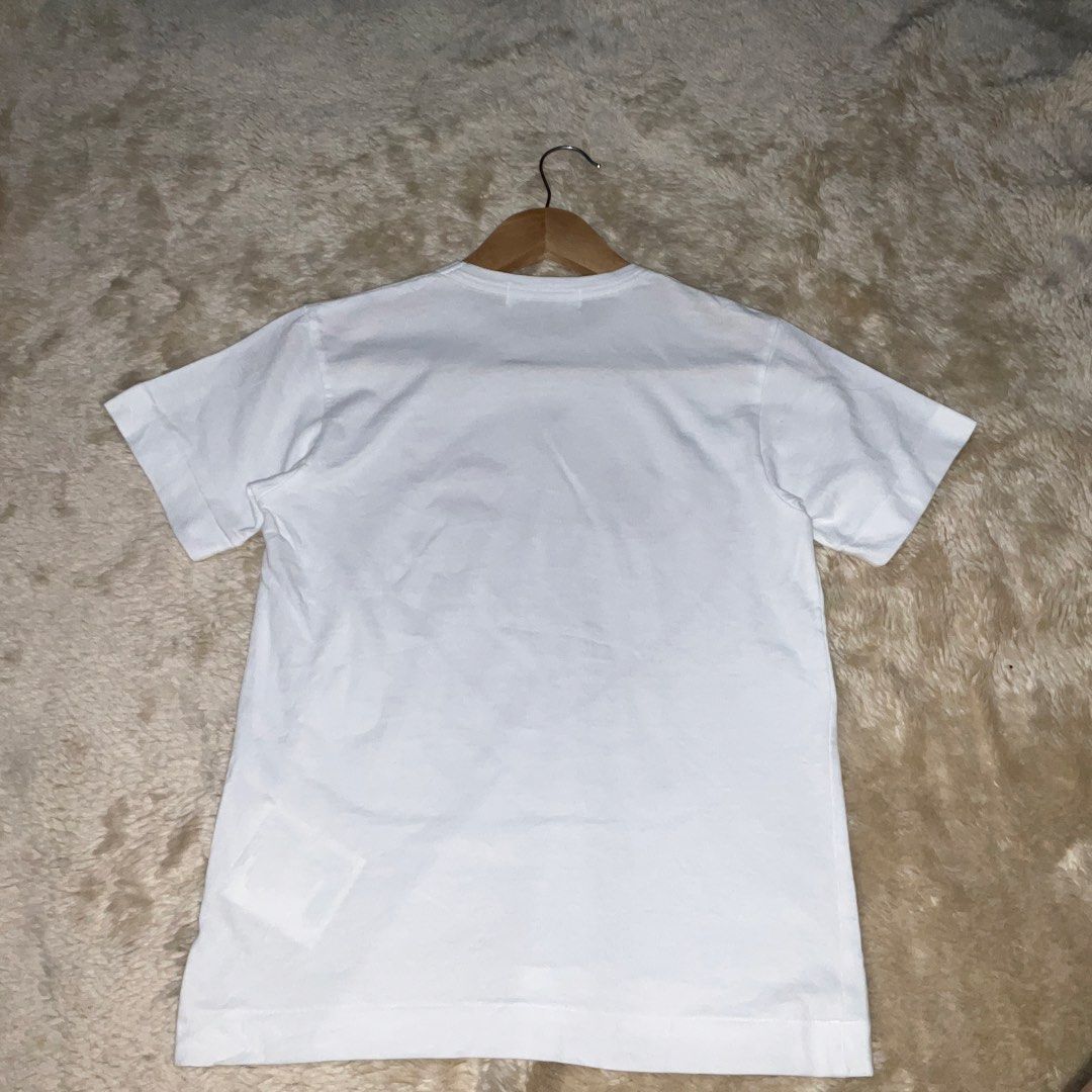 Authentic PLAY CDG women shirt small size (Category: Others Tops) located in San Fernando. Submitted by jz_ofiaza (Listing ID 1470607066, Image 2). Description: Excellent to New condition no issues size small.