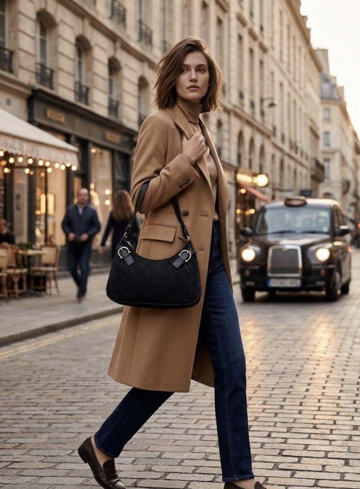 Authentic Salvatore Ferragamo Gancini (Category: Shoulder Bags) located in Quezon City. Submitted by chic.bags (Listing ID 1470688362, Image 3). Description: Suede material With code Looks new No issue Actual photo posted Japan preloved Mop: gcash.