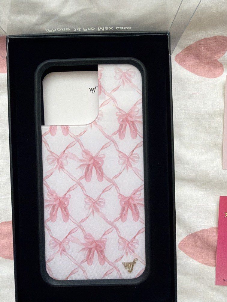 Authentic Wildflower Cases Ballerina iPhone 14 Pro Max (Category: Cases & Sleeves) located in Las Pinas. Submitted by thealyssacloset (Listing ID 1470588930, Image 2). Description: RFS: Phone Upgrade 100% Authentic Comes with the stickers.
