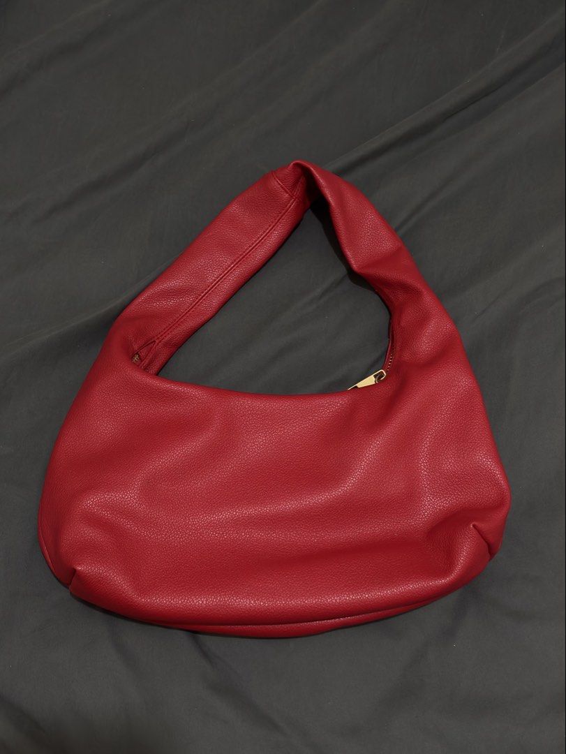 Aztrid Hobo Bag (Small) (Category: Shoulder Bags) located in Manila. Submitted by prelovedbyhaze (Listing ID 1470671710, Image 3). Description: Aztrid Hobo Bag Small in Red Used once. Like new..
