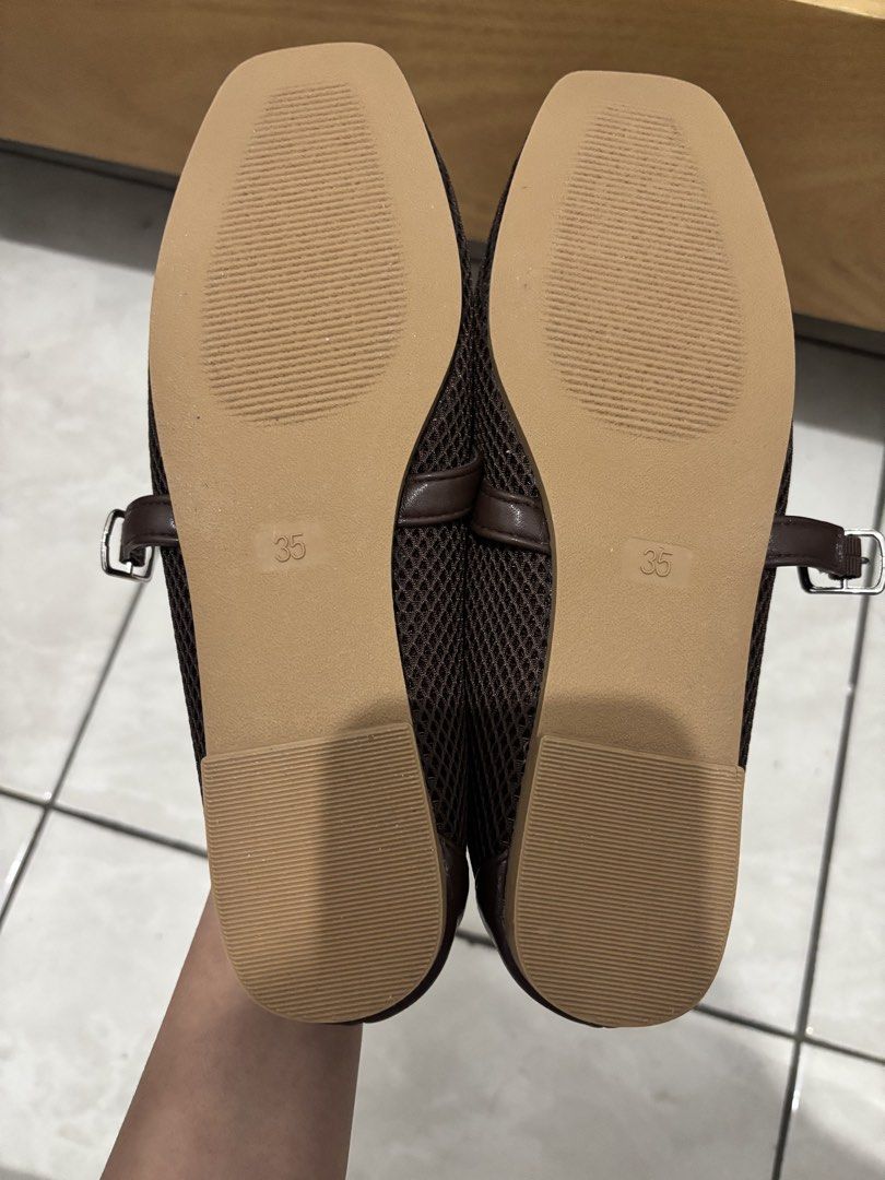 Aztrid Lira Mary Jane Flats (Category: Shoe inserts) located in San Fernando. Submitted by _itsmedani (Listing ID 1470702784, Image 2). Description: SF INCLUDED Complete w/ box Never worn Brown actual color.