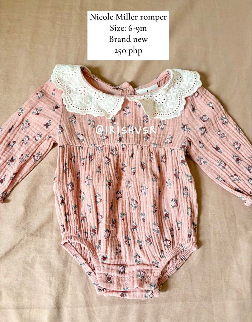 Baby clothes for sale (Category: Babies & Kids Fashion) located in Las Pinas. Submitted by estelleee.star (Listing ID 1470737623, Image 2). Description: Details and prices included in each photo.