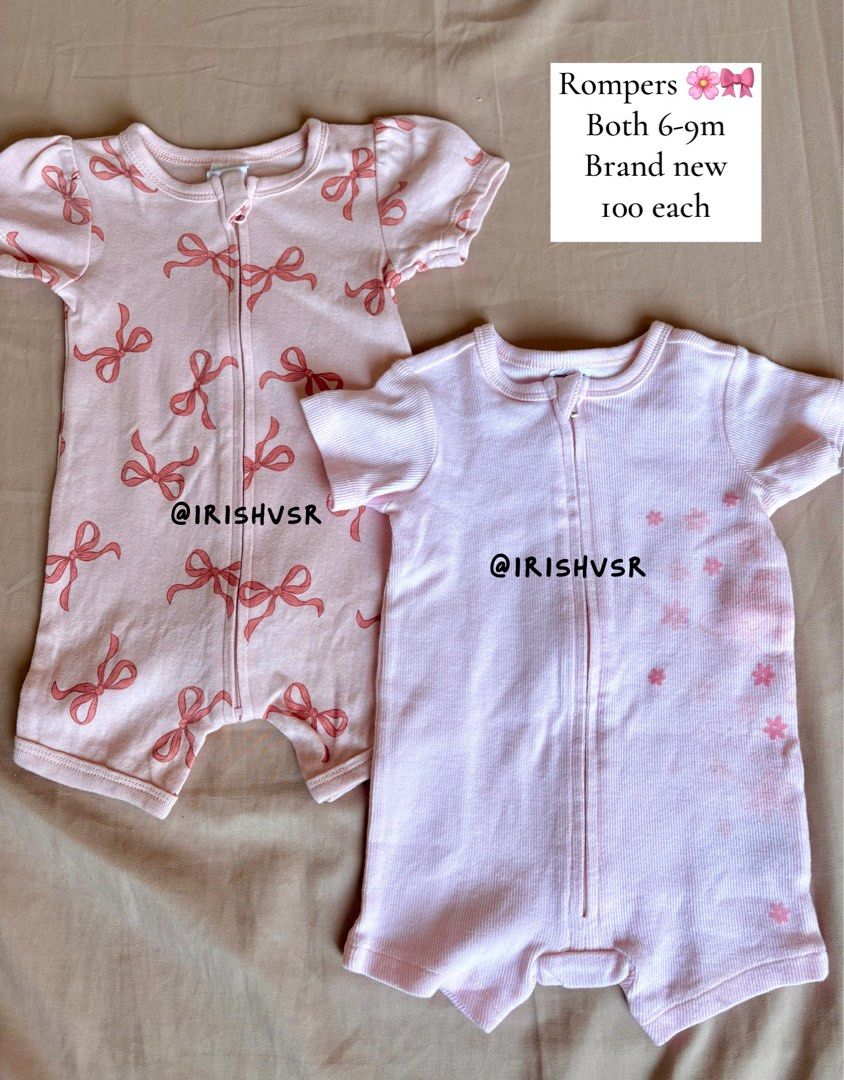 Baby clothes for sale (Category: Babies & Kids Fashion) located in Las Pinas. Submitted by estelleee.star (Listing ID 1470737714, Image 1). Description: Details and prices included in each photos .