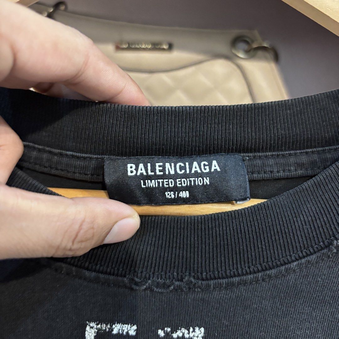 Balenciaga x Rammstein (Category: Luxury Apparel) located in Rizal. Submitted by doyskie.star (Listing ID 1470583283, Image 2). Description: BALENCIAGA x RAMMSTEIN 25.5 x 31 COMPLETE TAGS GOOD CONDITION.
