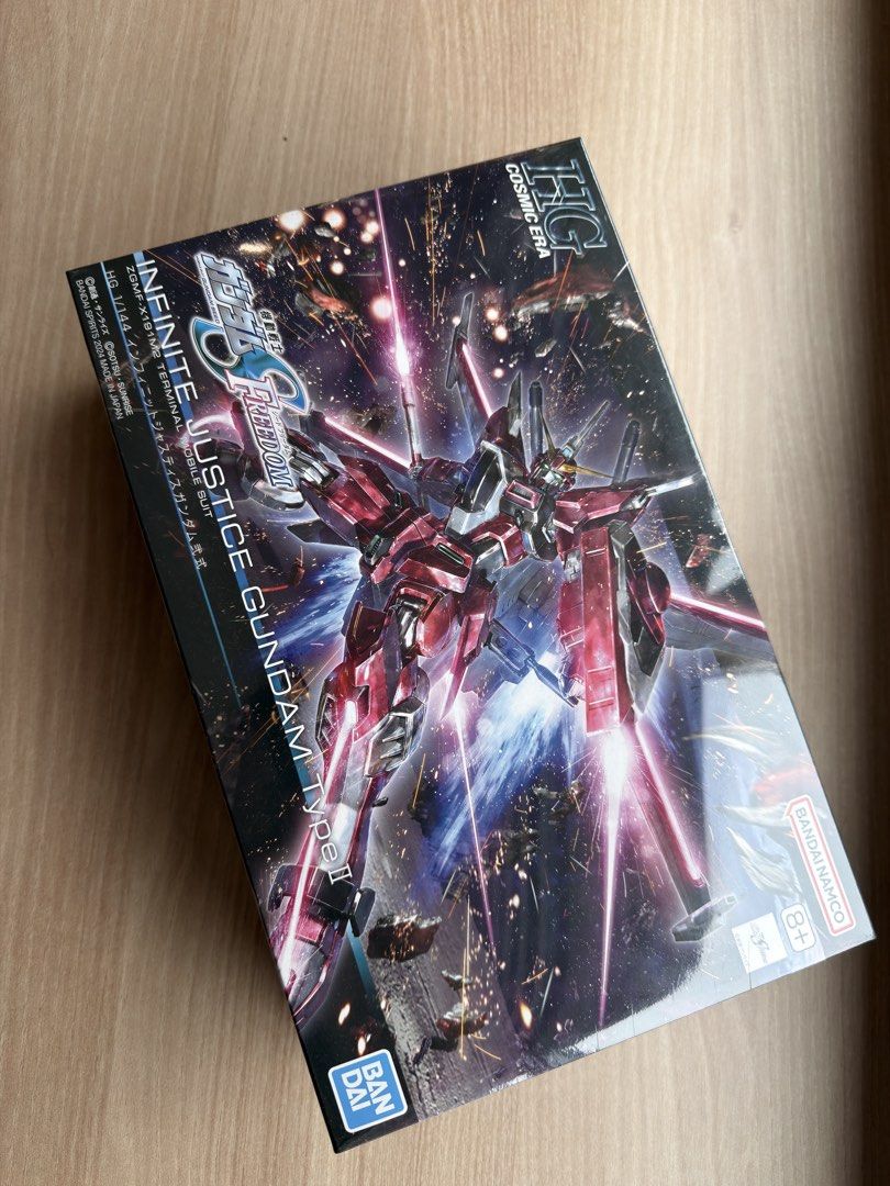 Bandai HG 1/144 Infinite Justice Gundam Type II, Toys & Collectibles ...