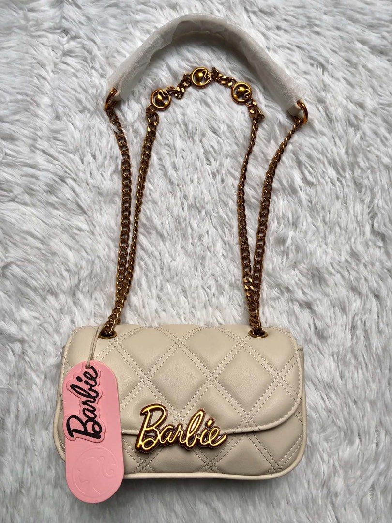 Barbie Quilted Sling Bag (Category: Shoulder Bags) located in Las Pinas. Submitted by rich.collects (Listing ID 1470717699, Image 2). Description: 🎀 Authentic Barbie Sling Bags 🎀 💖 Timeless quilted details, versatile and can be paired effortlessly with any outfit. 💖 Comes with a box & paper bag (perfect for gifting) 😉 🏷️ ₱1,800 each .
