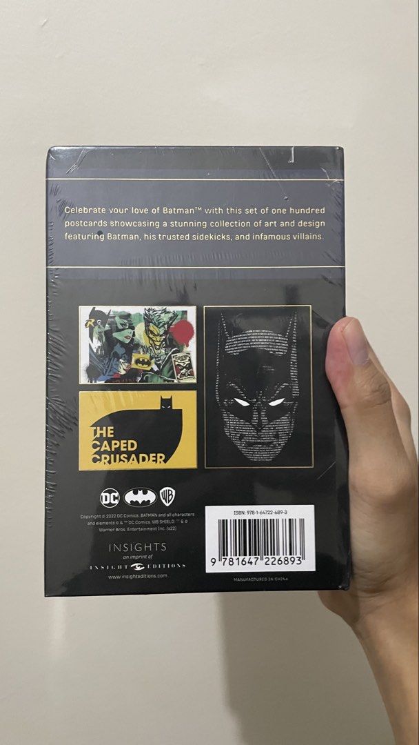 Batman the postcard collection (Category: Vintage Collectibles) located in Las Pinas. Submitted by tinngonzaga (Listing ID 1470700928, Image 3). Description: From Us Sealed Brand new.