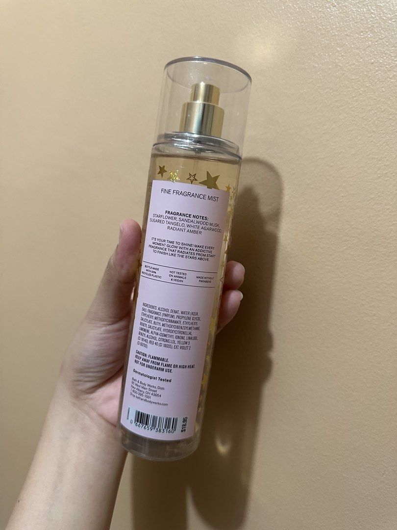 BBW In the stars Mist (Category: Fragrance & Deodorants) located in Rizal. Submitted by miss2lyps (Listing ID 1470642196, Image 2). Description: - sprayed few times only.