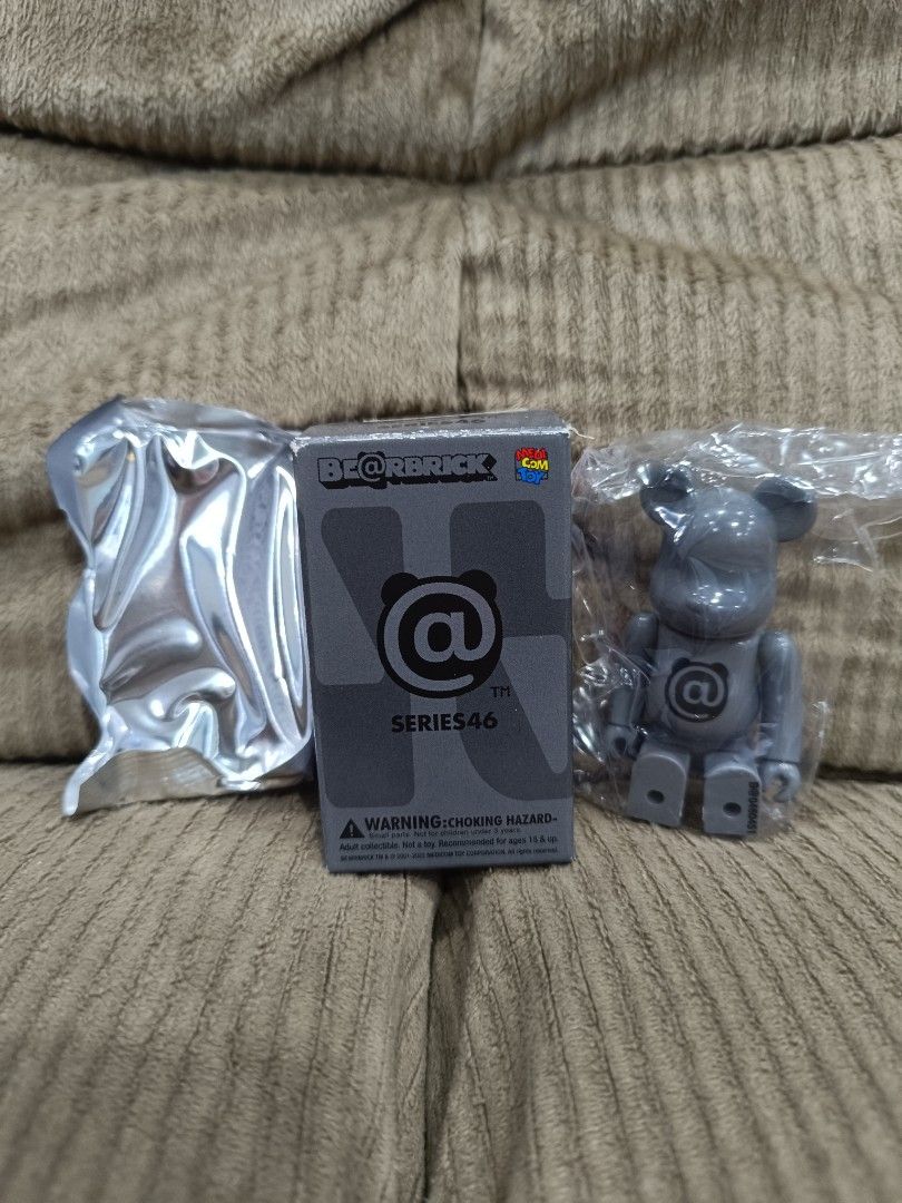 Bearbrick Series 46 Basic Letter @ (Category: Action & Battle Toys) located in Manila. Submitted by calvin3teri (Listing ID 1470654293, Image 1). Description: 500 Grab/Lalamove only ( buyer will book and shoulder fee ) MOP: Gcash .