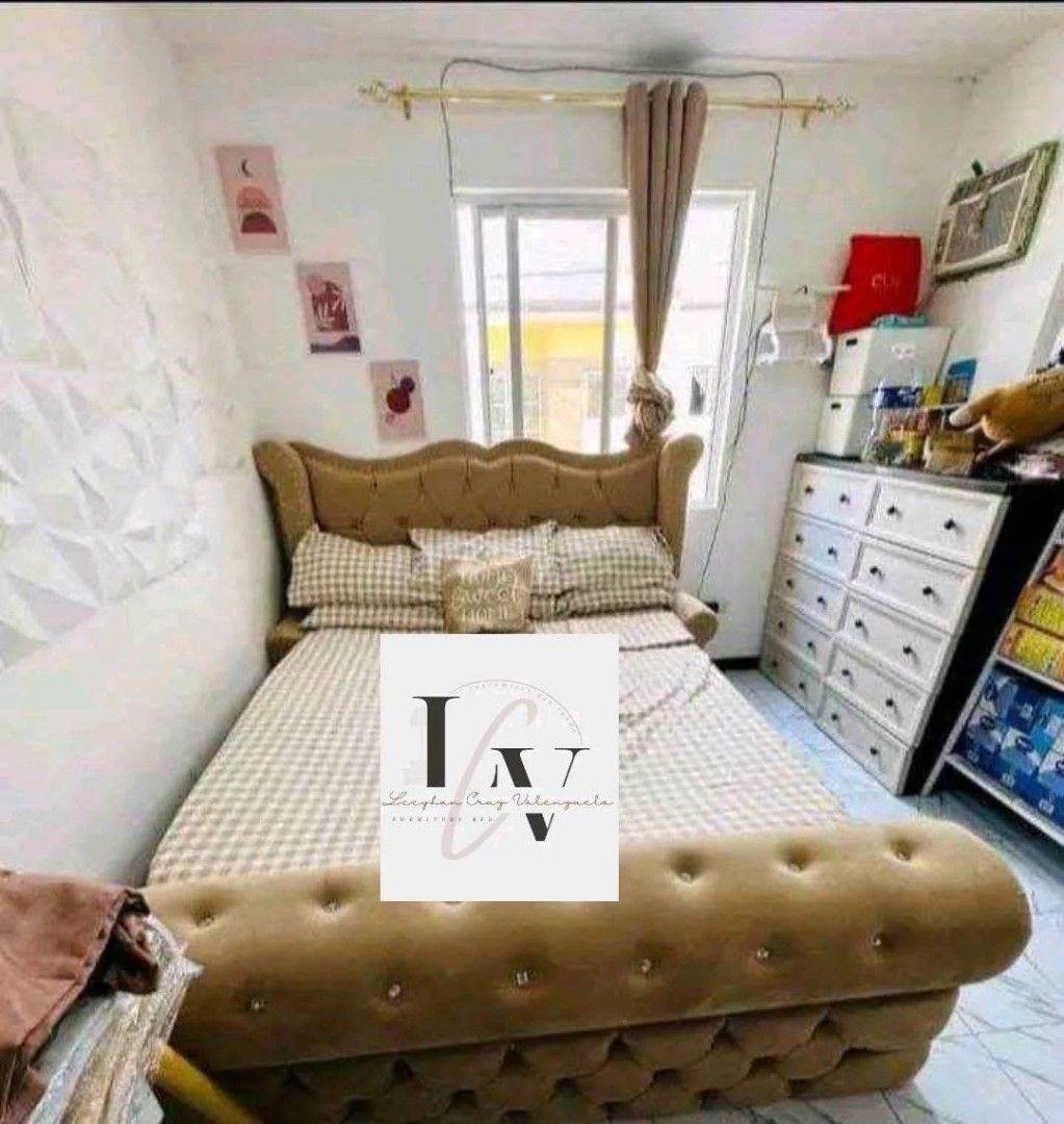 Bed frame only (Category: Bed Frames & Mattresses) located in Marikina City. Submitted by eannacruz27 (Listing ID 1470686550, Image 2). Description: YANNAH FURNITURE BED FRAME SALE ❗...SALE❗...SALE ❗... ✅💯Legit po. ☑Made to order Kaya Brand new. ✅ All size available ☑💯Good quality ✅Subok na po ng marami at garantisado All SIZE AVAILABLE ☑Single Size bed frame (36×75 ✅Semi Double size bed frame (48×75 ☑Full double size bed frame (54×75) ✅Queen s