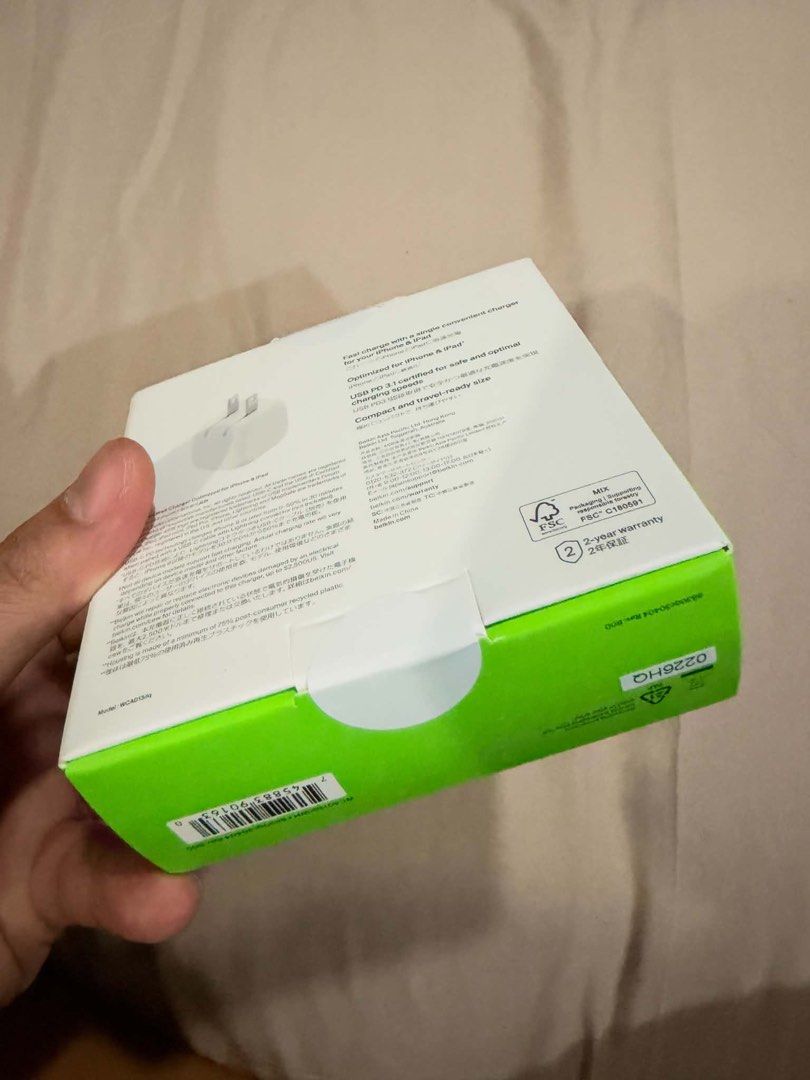 BELKIN 45 watts for iphone brick adapter (Category: Chargers & Cables) located in Solano. Submitted by LilysDressShop (Listing ID 1470687158, Image 2). Description: New sealed.