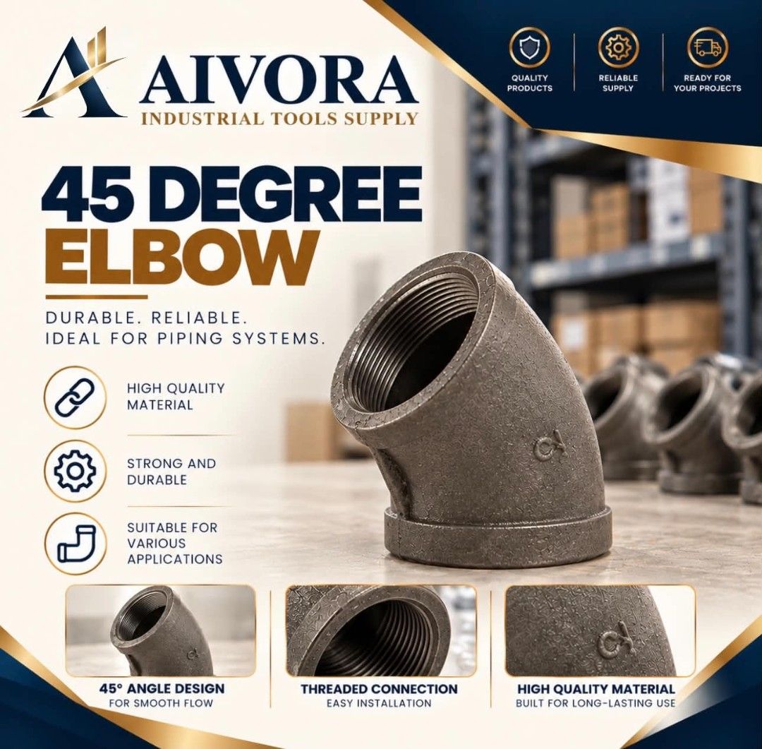 BI elbow 45deg (Category: Construction Tools & Equipment) located in Manila. Submitted by aivora_28 (Listing ID 1470689785, Image 1). Description: Available in different sizes and specifications . 🏷️ Prices vary depending on the size and specifications you need 📍Sampaloc, Manila 📩Send us a message for inquiries and quotations!.